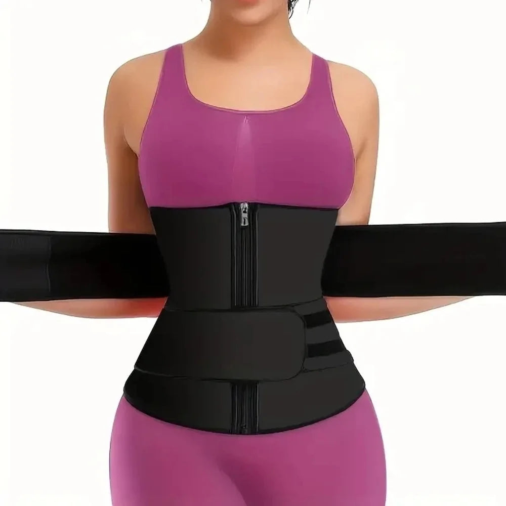 1pc Waist Trainer Slimming Body Shaper Fitness Belt