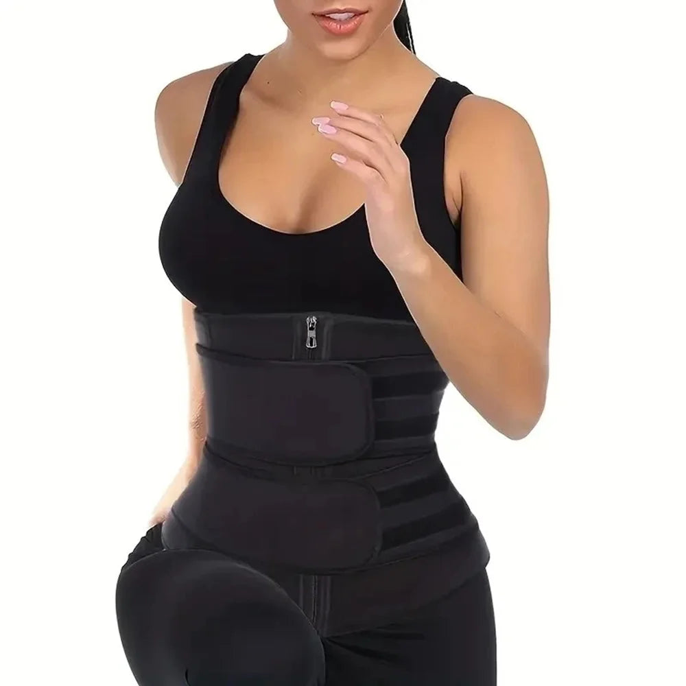 1pc Waist Trainer Slimming Body Shaper Fitness Belt