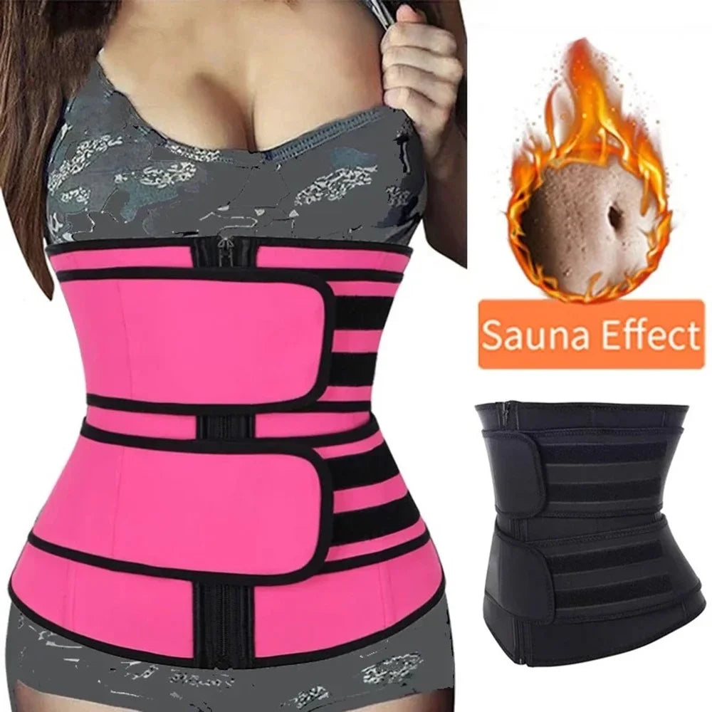 1pc Waist Trainer Slimming Body Shaper Fitness Belt